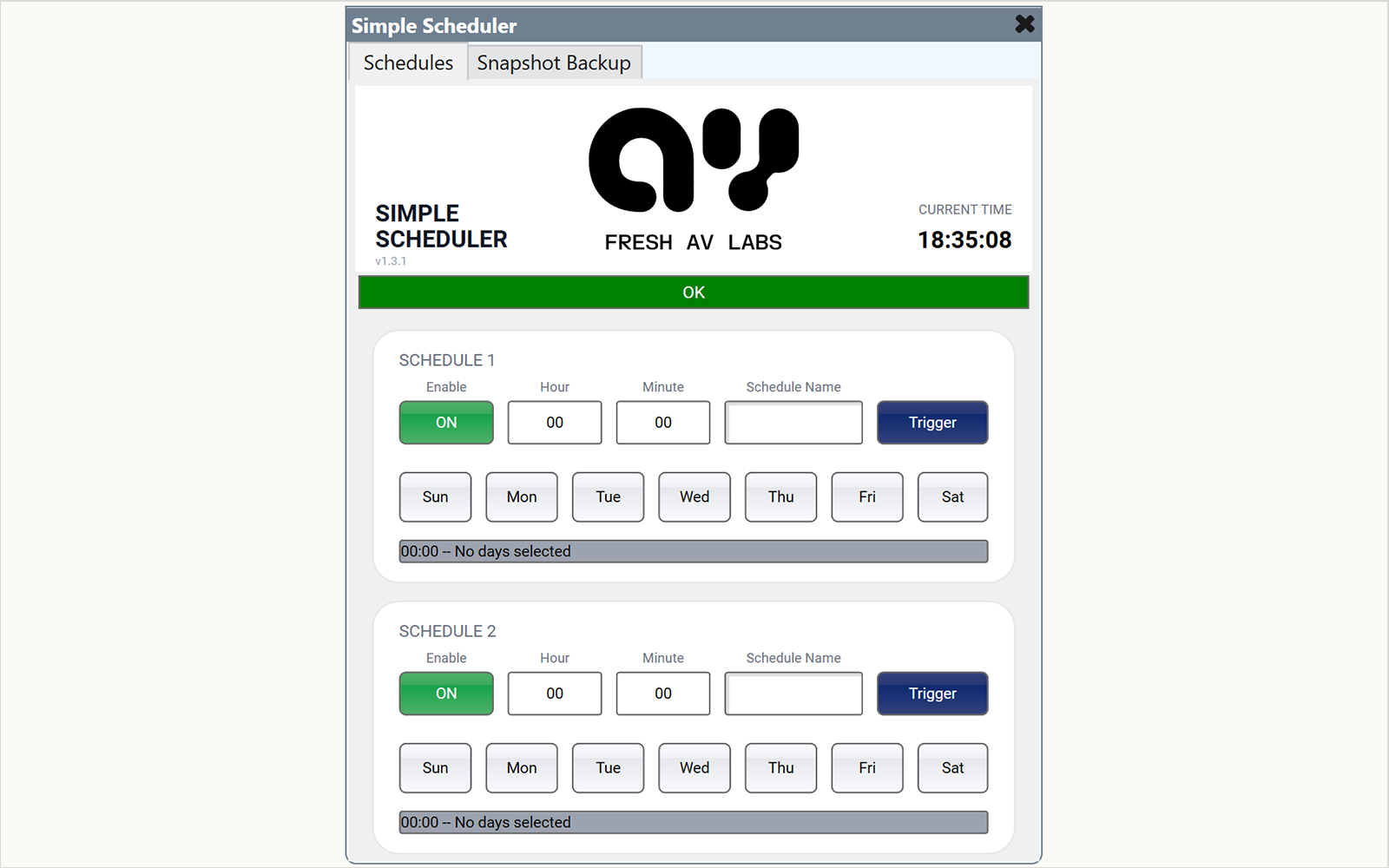 Simple Scheduler